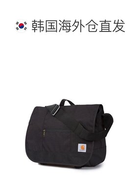 韩国直邮Carhartt 通用款女包 [包包] CARHART D89 邮差包 (黑色)