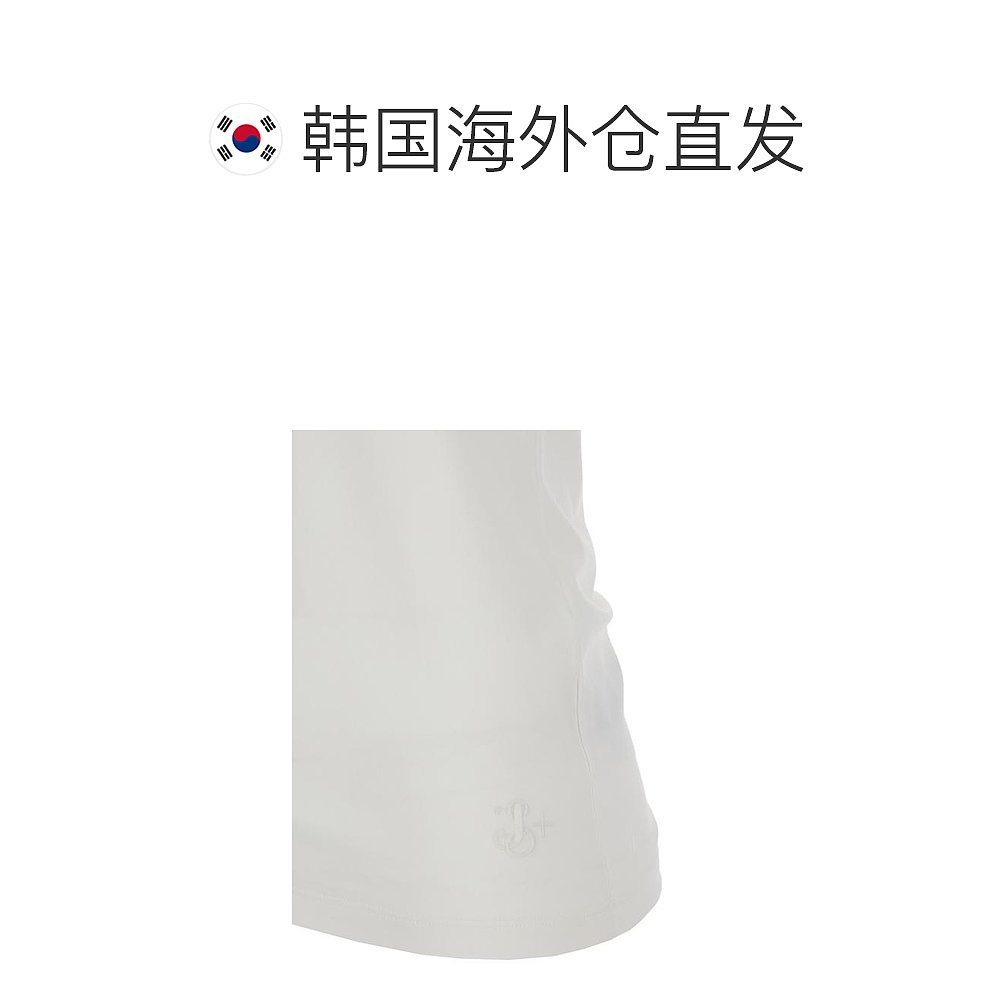 韩国直邮JIL SANDER24SS短袖T恤女J40NL0106J45030100 White - 图1