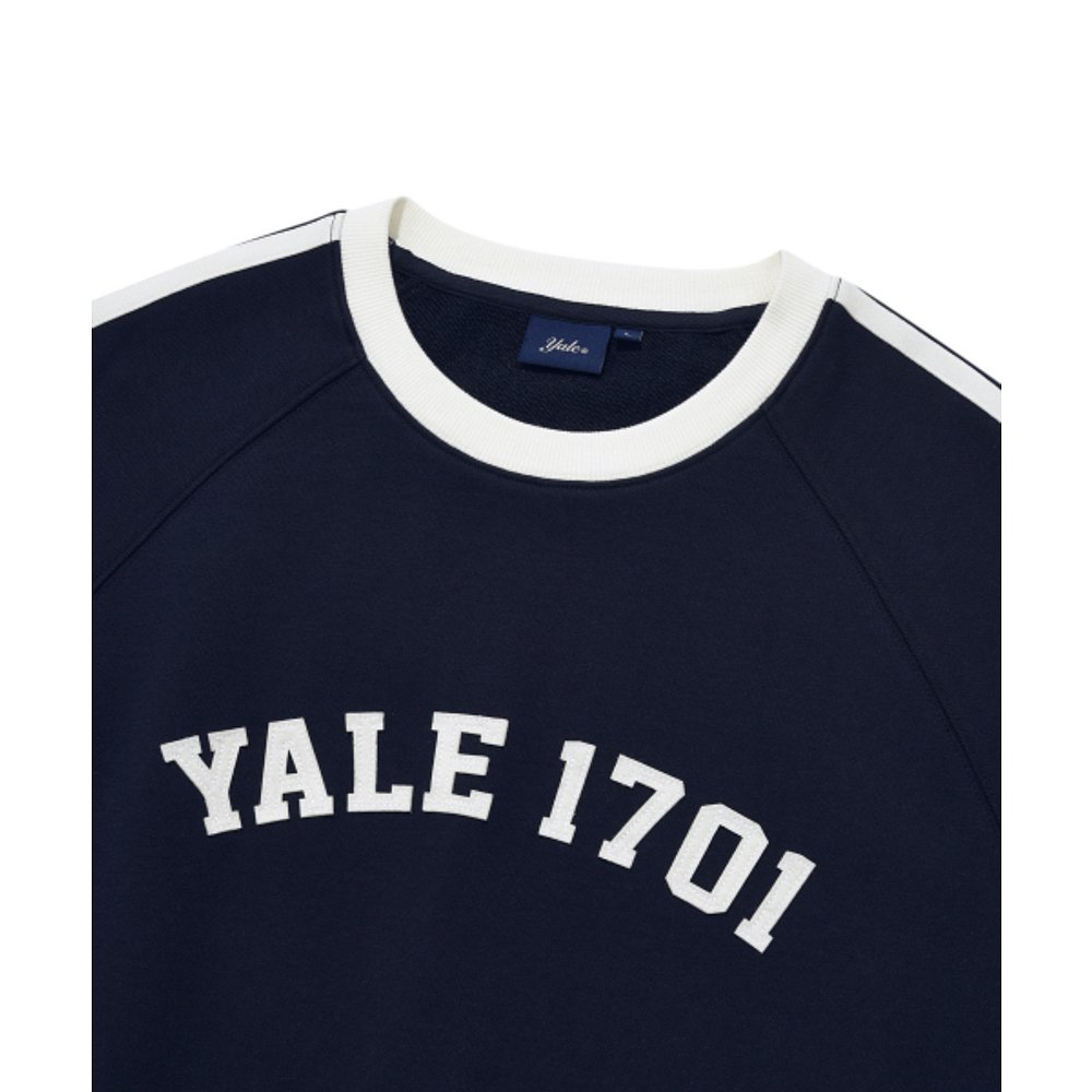 韩国直邮YALE SINCE 1701 SPORT TAPING CREWNECK NAVY男针织YD09-图2