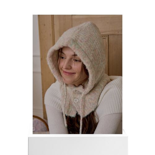 韩国直邮RaJu 女士围巾304820628 Snug Boucle Balaclava 9 Color - 图3