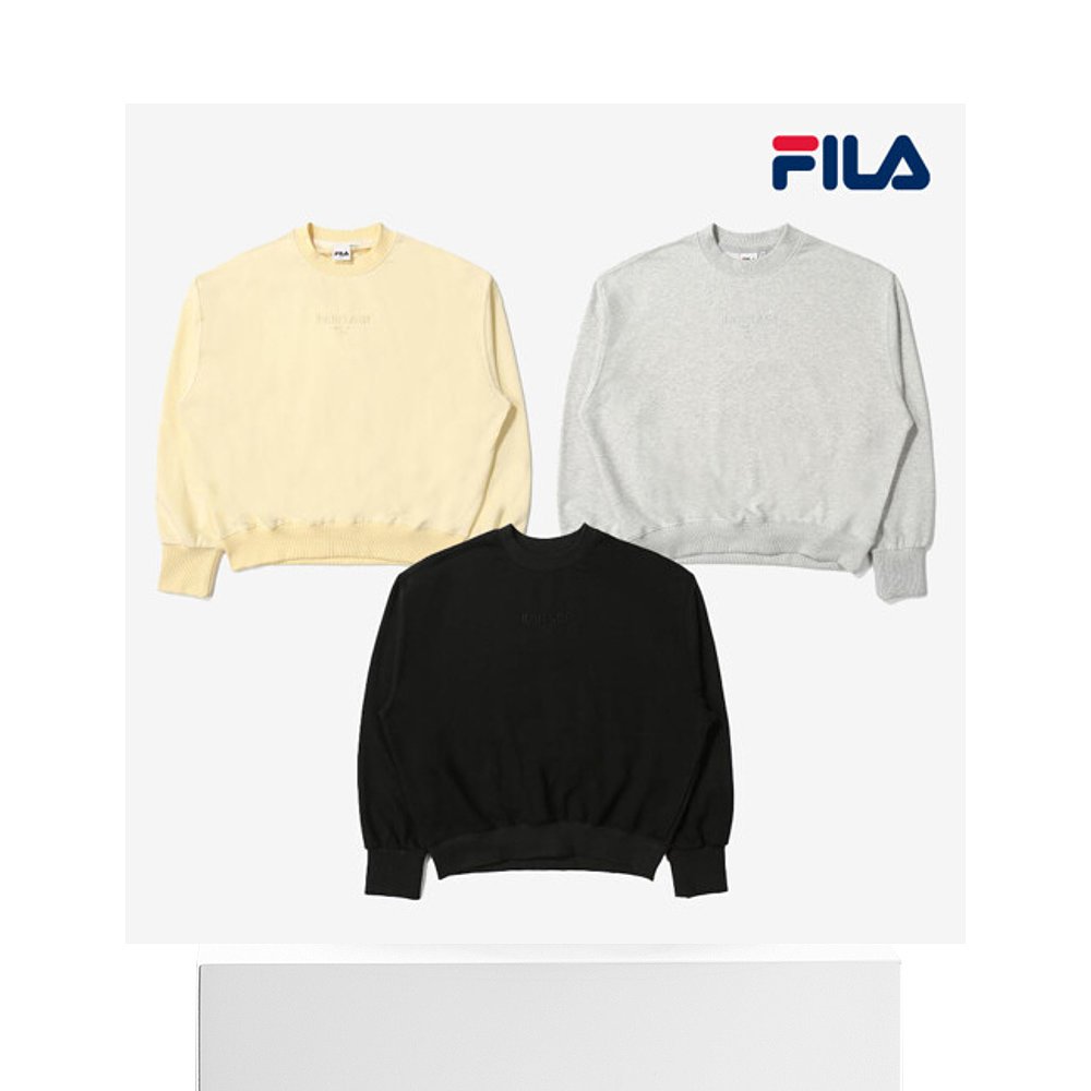 韩国直邮[FILA]女士商标 SWEAT衬衣 3种选1(FS2POE1152F_-图3