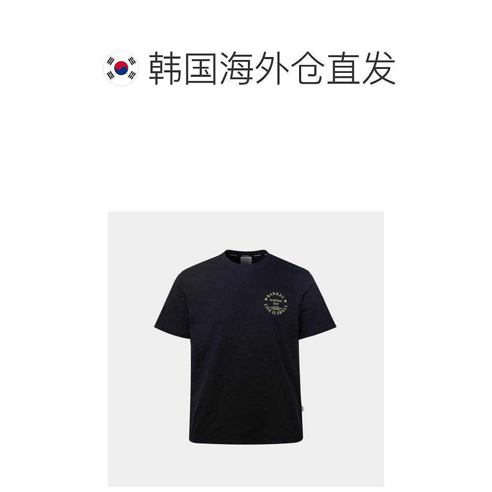 韩国直邮BARREL 男士T恤UNISEX LIFESTYLE COOL SHORT SLEEVED T - 图1