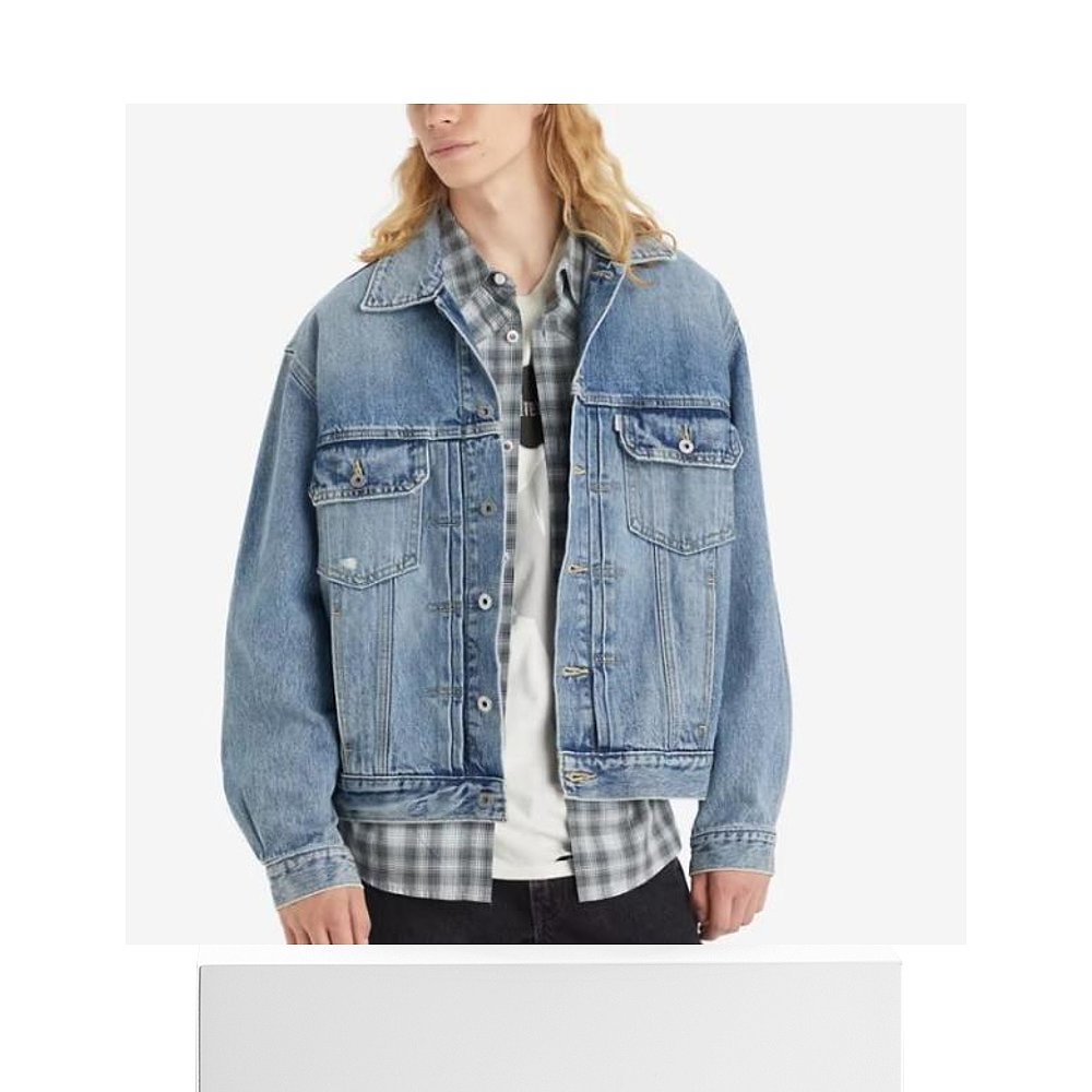 韩国直邮LEVIS 夹克 Levis/SILVERTAB/Trucker Jacket/A7307-0000 - 图3