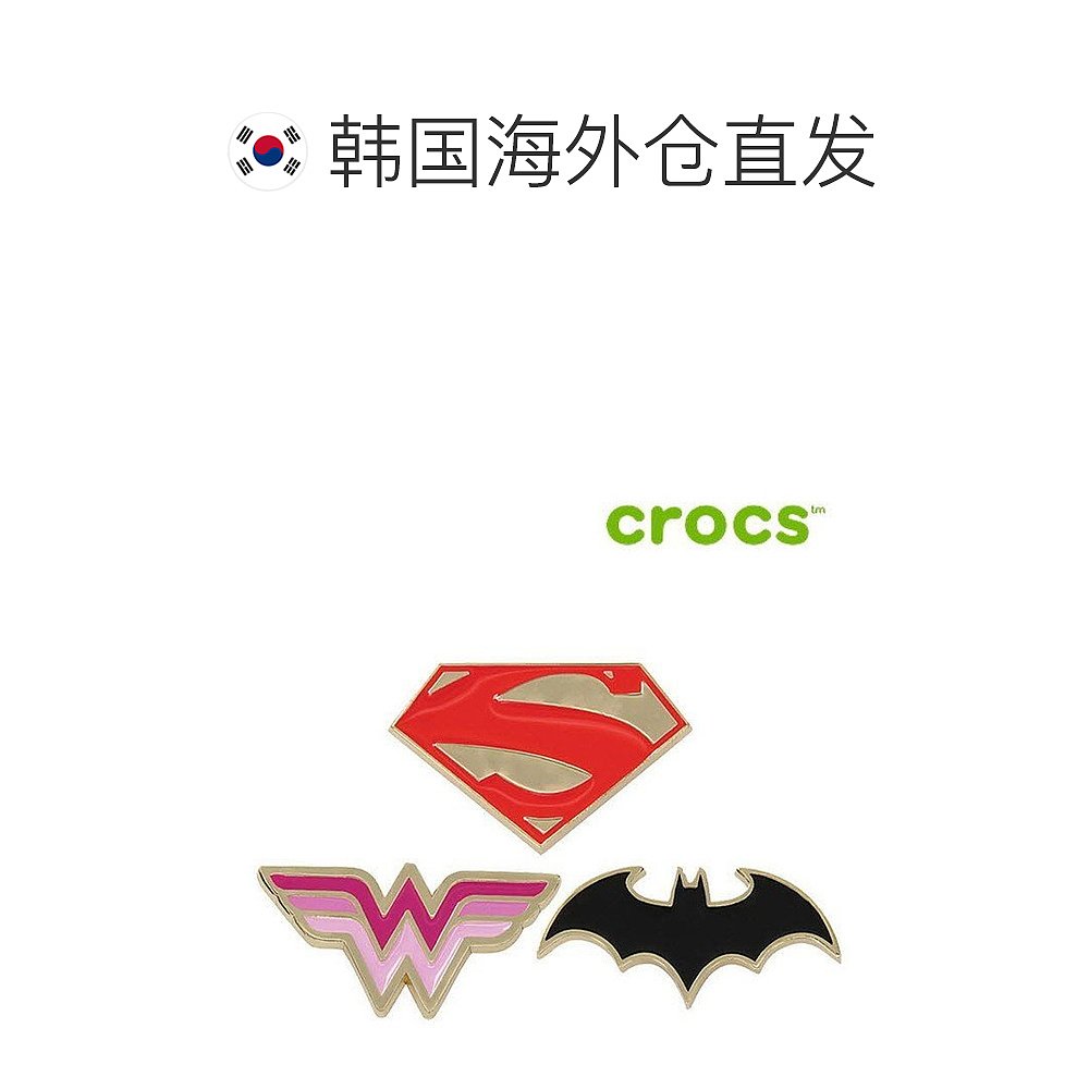 韩国直邮Crocs 运动帽 促銷/JIBBITZ/F77/10006855/DC/Logos/3/pa - 图1