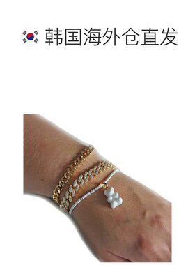 韩国直邮CRYSTAL HAZE 22FW 小熊吊坠 NOSTALGIABEAR CLA POWDER