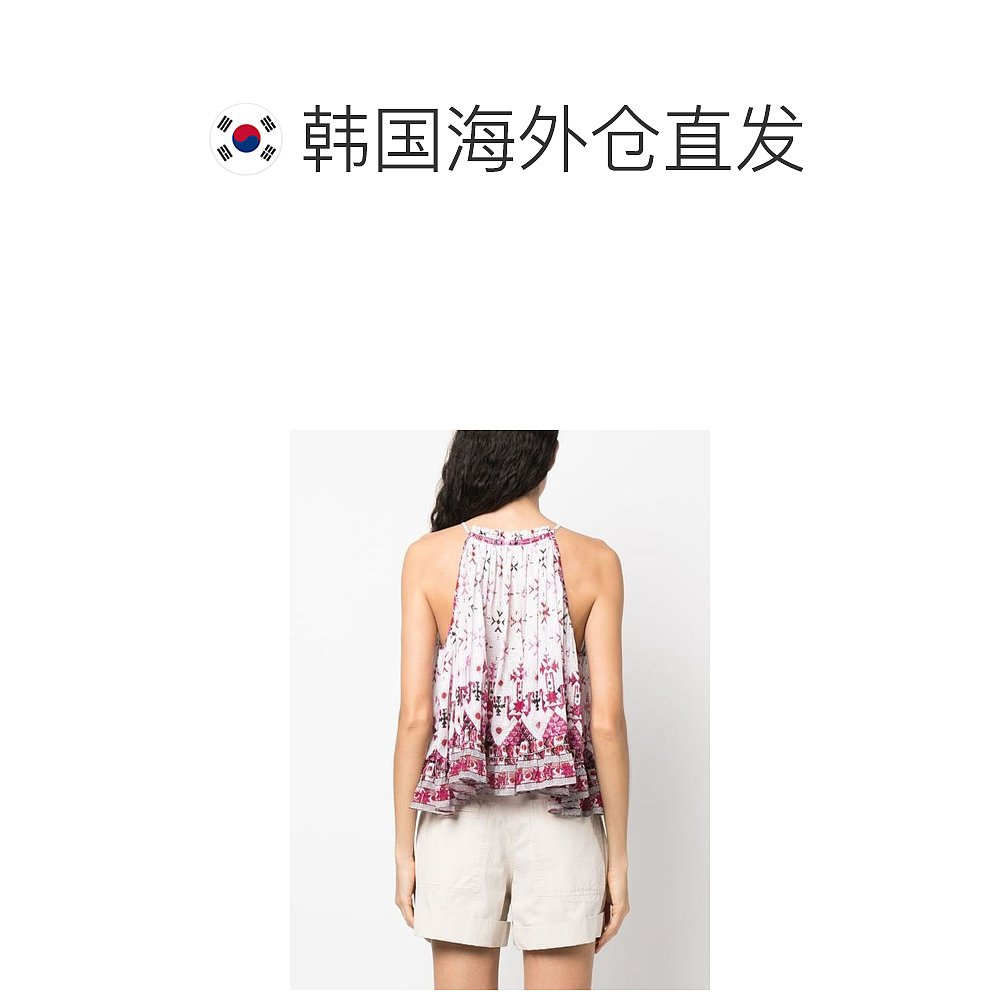 韩国直邮ISABEL MARANT EOTILE23SS短袖T恤女HT0035FB A1J53EWhit-图1