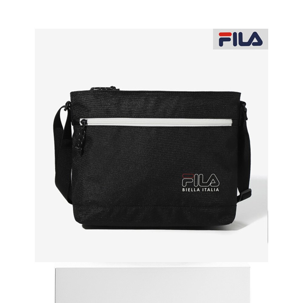 韩国直邮Fila 单肩包 [FILA] 儿童 高年级 斜挎包 FK3BCF5332X-BL - 图3