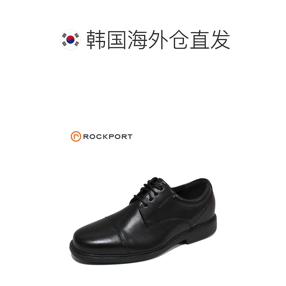 韩国直邮[ROCKPORT] Charles Road 皮鞋 中型 黑色 男士 正装 男 - 图1