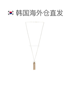 韩国直邮CELINE TRIOMPHE FOLK 流苏金色饰面黄铜长项链 (460OM6B