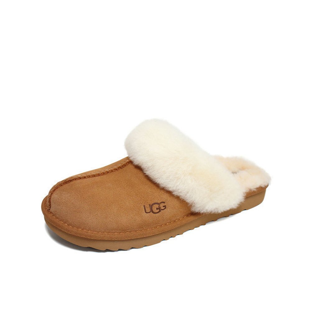 韩国直邮UGG 其他拖鞋 美國/UGG/UGG/女/毛拖鞋/抓毛/麂皮/101906 - 图0