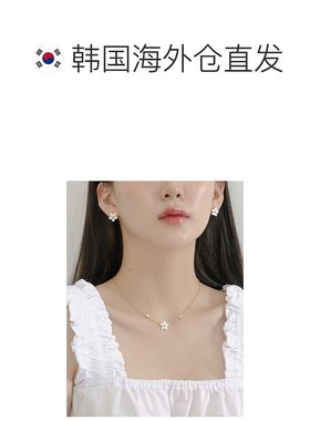 韩国直邮Rita Monica 项链300571829 White Blossom Seed Necklac