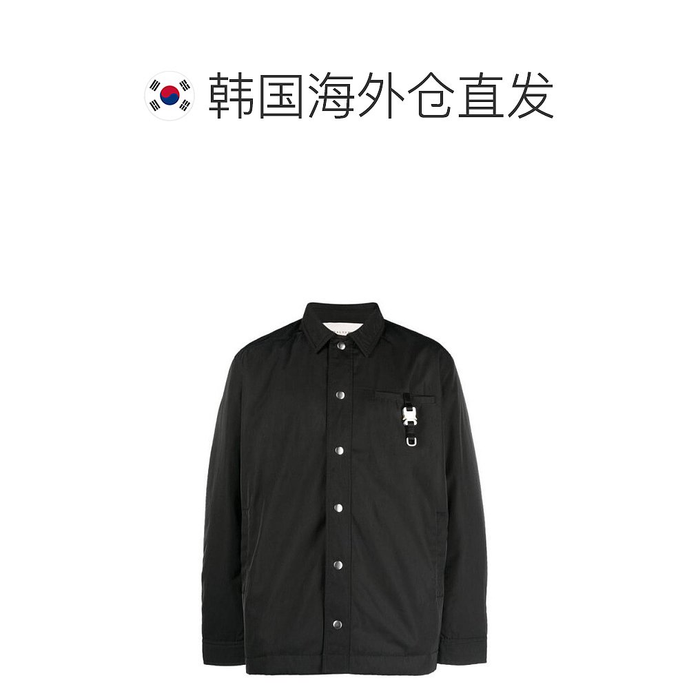 韩国直邮Alyx 毛呢大衣 22FW 10179SM 型号 AAUOU0192FA03BLK0001 - 图1