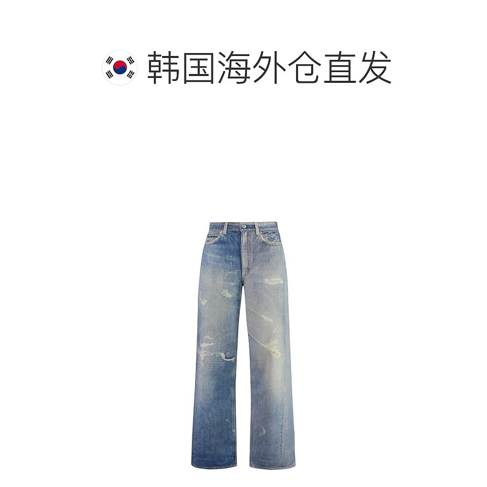 韩国直邮OUR LEGACY牛仔直筒裤女W4205TDD DigitaldenimprintDENI - 图1