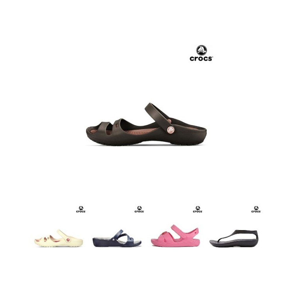 韩国直邮Crocs 运动沙滩鞋/凉鞋 CLEO II/女士 夹趾凉鞋(8种选1)