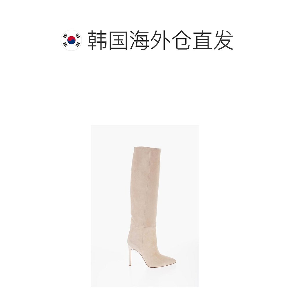 韩国直邮PARIS TEXAS靴子女PX133L XV003 ANGORA Beige - 图1