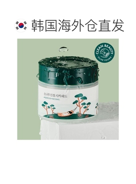 韩国直邮OliveYoung专享 roundlab柔恩莱独岛松树棉片 50片正品