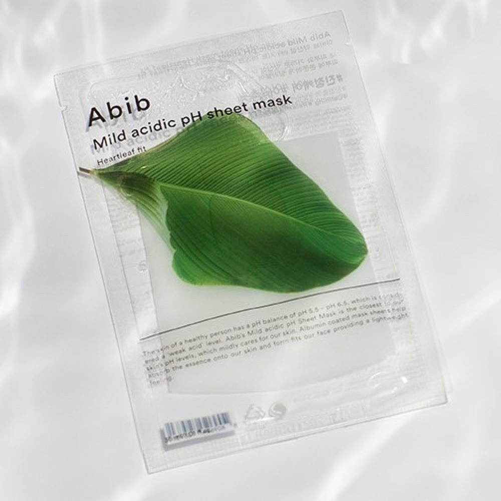 abib阿彼芙弱酸性鱼腥草面膜女1片保湿补水滋润清爽贴片芦荟 - 图3