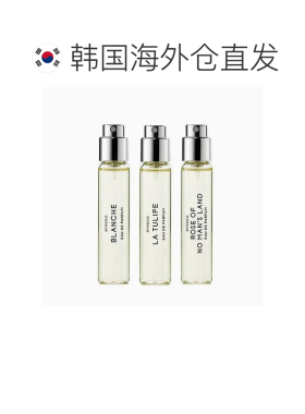 韩国直邮BYREDO 柏芮朵 花香精选淡香水 12ml*3正品