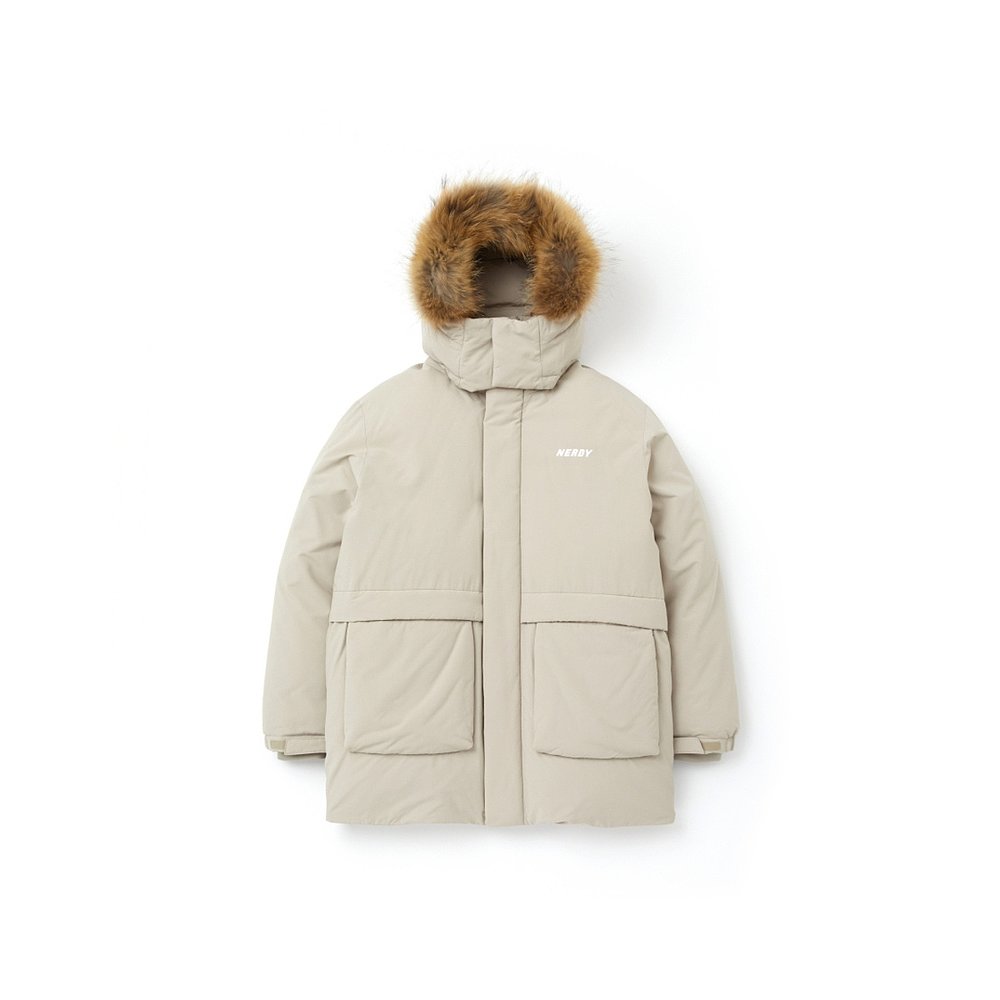 韩国直邮NERDY 正品男士羽绒服PNEW23DJ0630鸭绒高端流行 休闲时 - 图0