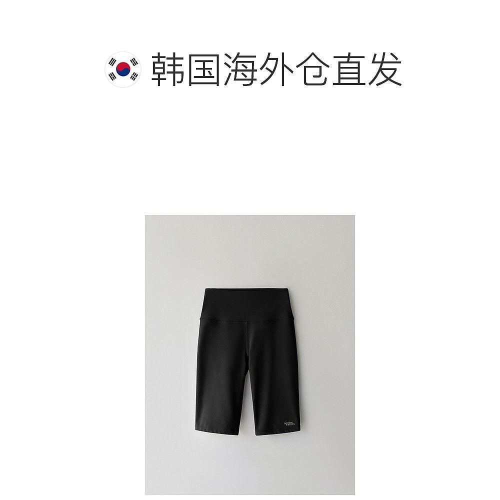 韩国直邮NOTHING WRITTEN正品打底裤302991768Biker short leggin-图1