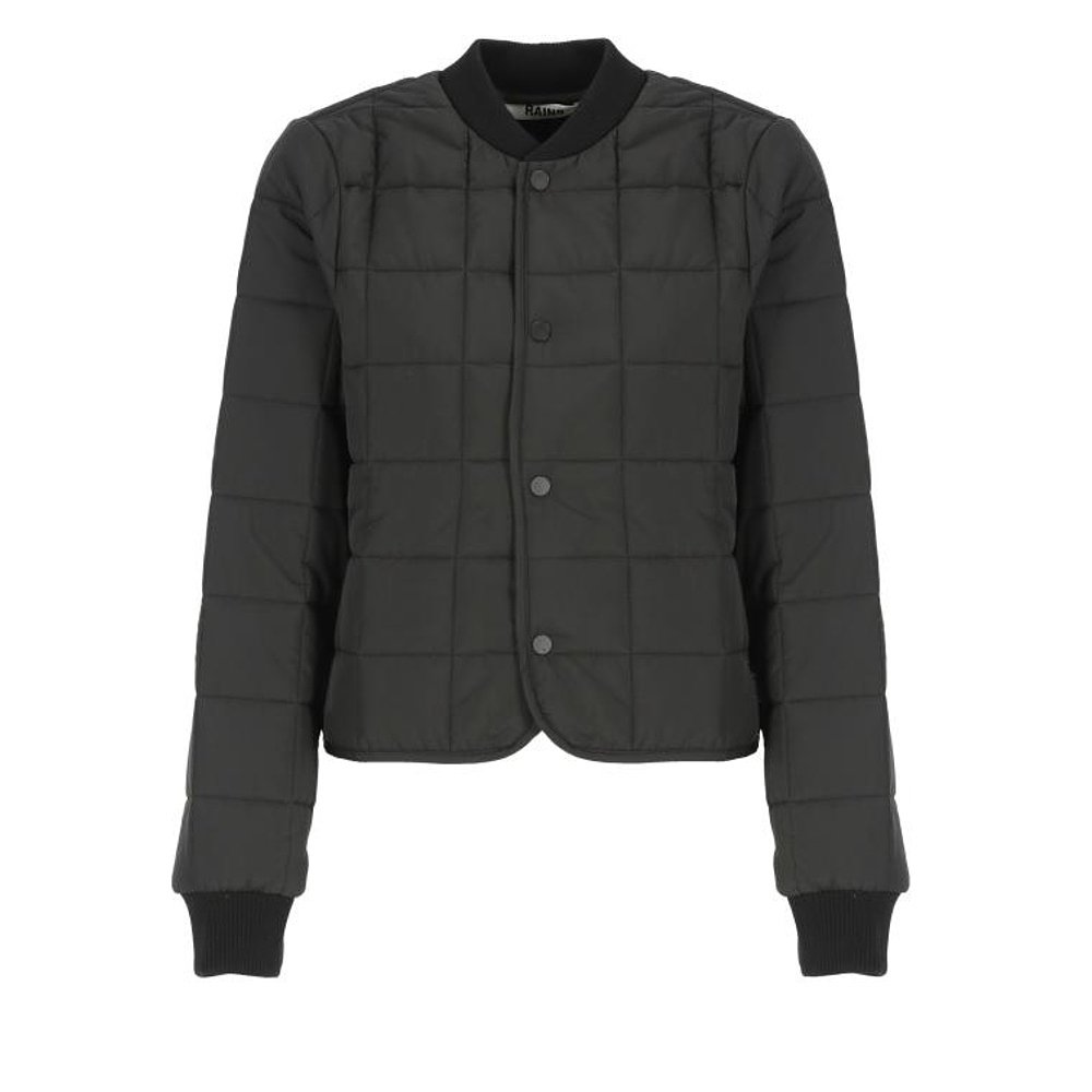 韩国直邮RAINS24SS夹克女RA18230 LINER W BOMBER JACKET BLABlac - 图2