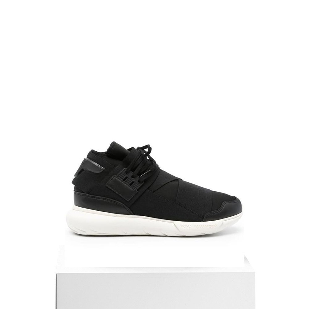 韩国直邮ADIDAS Y324SS平板鞋女IG4073BLACK BLACK OFF WHITE - 图3