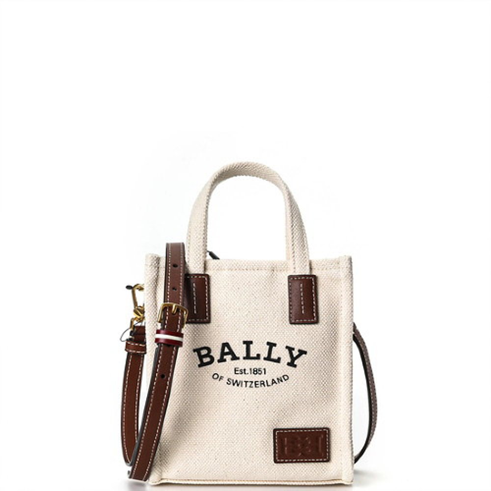 韩国直邮[BALLY] Bali Crystallia Canvas Mini Bag 16个天然WAM0 - 图2