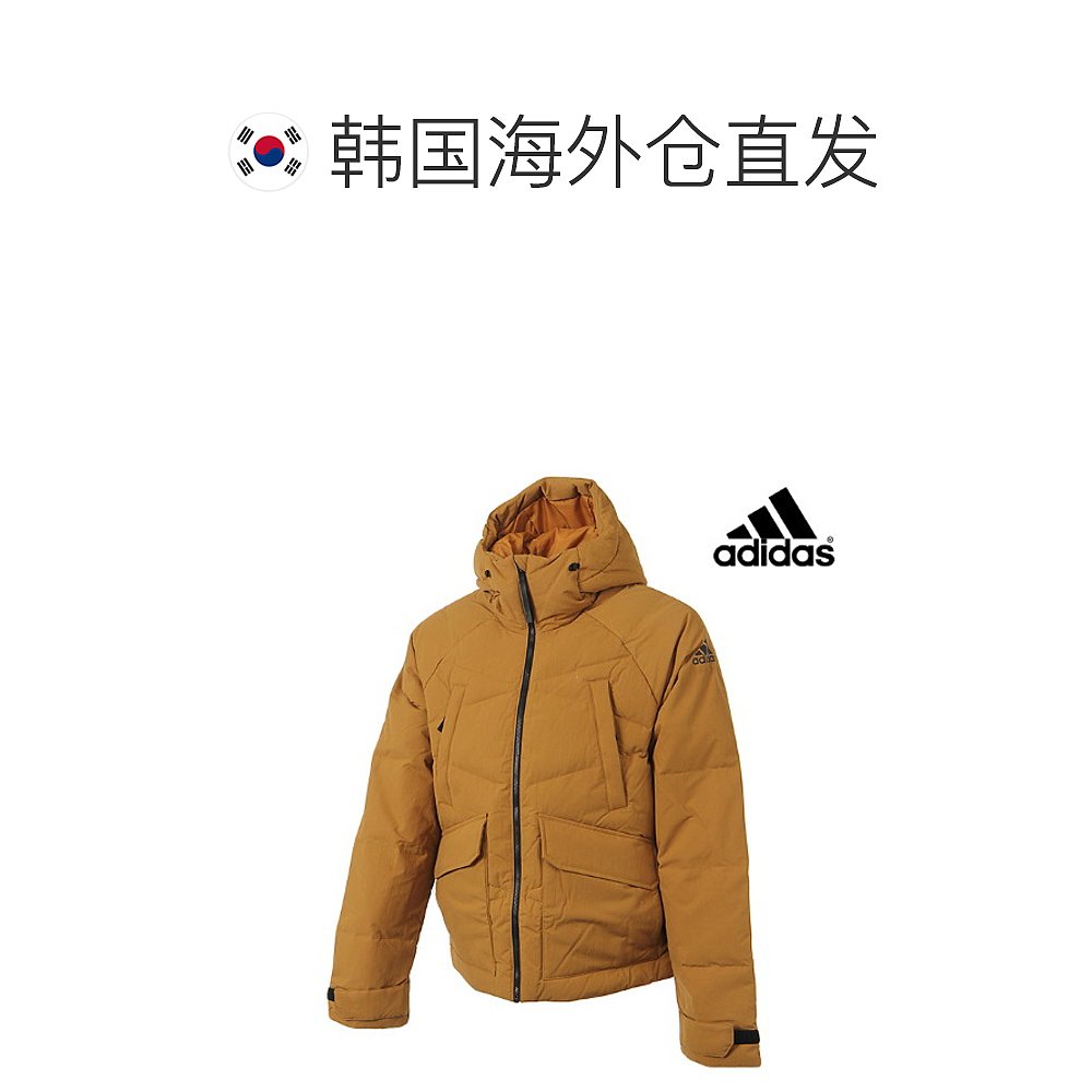 韩国直邮[Adidas] BIG BAFFLE男士夹克帽子羽绒服-图1