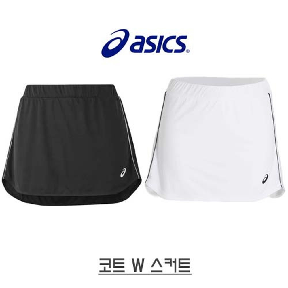 韩国直邮[ ASICS] 外套 W 裙子 [2042A168001 黑色/2042A168100 ] - 图2