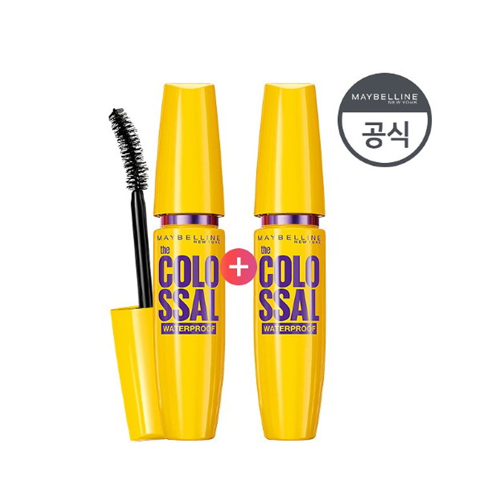 韩国直邮【美宝莲】【美宝莲纽约】Collossal Mascara 1+1?? - 图0