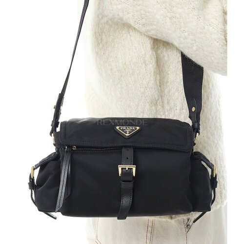韩国直邮PRADA 1BD394 RDLN F0002 斜挎包单肩包 - 图0