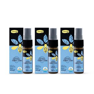 韩国直邮Comvita康维他 蜂胶喷剂口腔健康缓解嗓子免疫20ml*3瓶