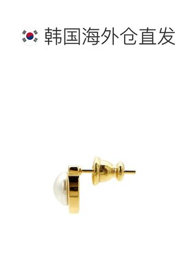 1h可退 韩国直邮ferragamo 女士 耳环菲拉格慕珍珠耳钉配饰复古