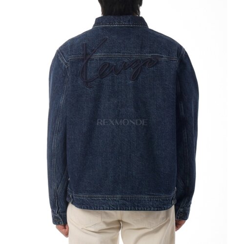 韩国直邮KENZO FG6 5DB107 6U3 DS 牛仔外套夹克 - 图3