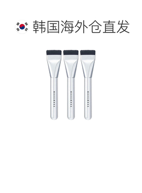 韩国直邮WAKE MAKE 魅可维 宽头粉底刷三支套装 350g正品化妆刷