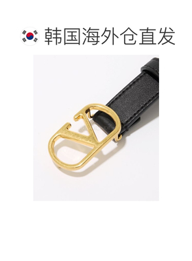 韩国直邮VALENTINO Vlogo 标志性亮面小牛皮腰带 (8W2T0SM7 IYR 0
