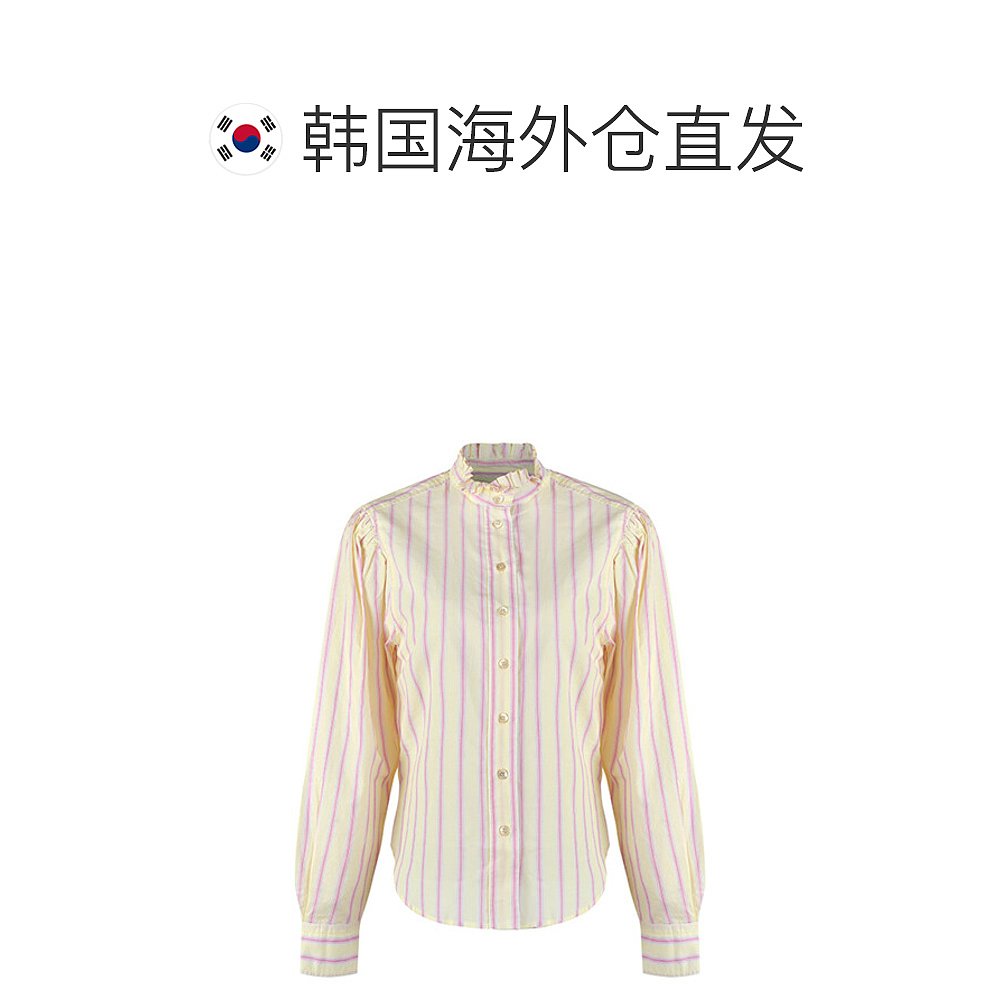 韩国直邮[IZABELL MARANI] 23SS CH0009FAA1I40E YWPK荷叶边领口-图1