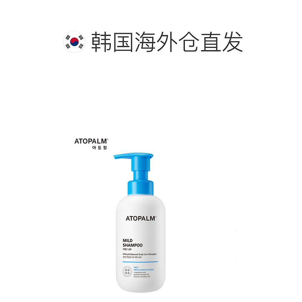 韩国直邮爱多康 ATOPALM 新生儿童温和护理无泪洗发露 300ml - 图1