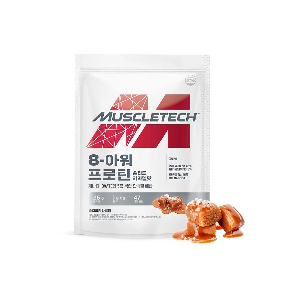 自营｜Muscletech肌肉科技粉盐焦糖味*2kg复合蛋白质粉剂 - 图0