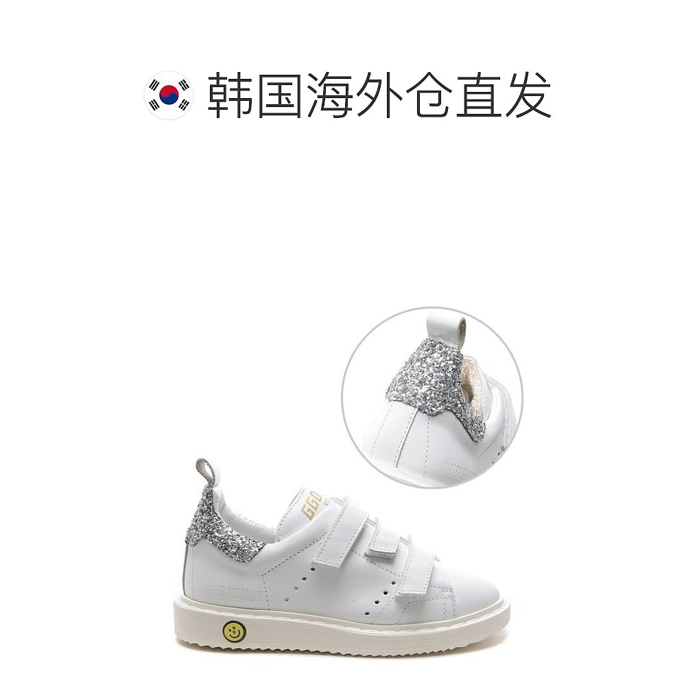 韩国直邮GOLDEN GOOSE 休闲板鞋 17FW 粘扣 Starter 轻便鞋 (G31K - 图1