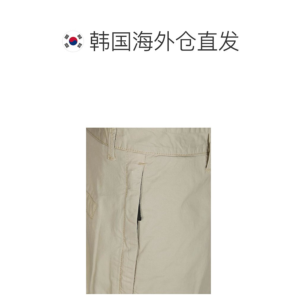 韩国直邮STONE ISLAND24SS牛仔直筒裤男8015L1110 SAND - 图1