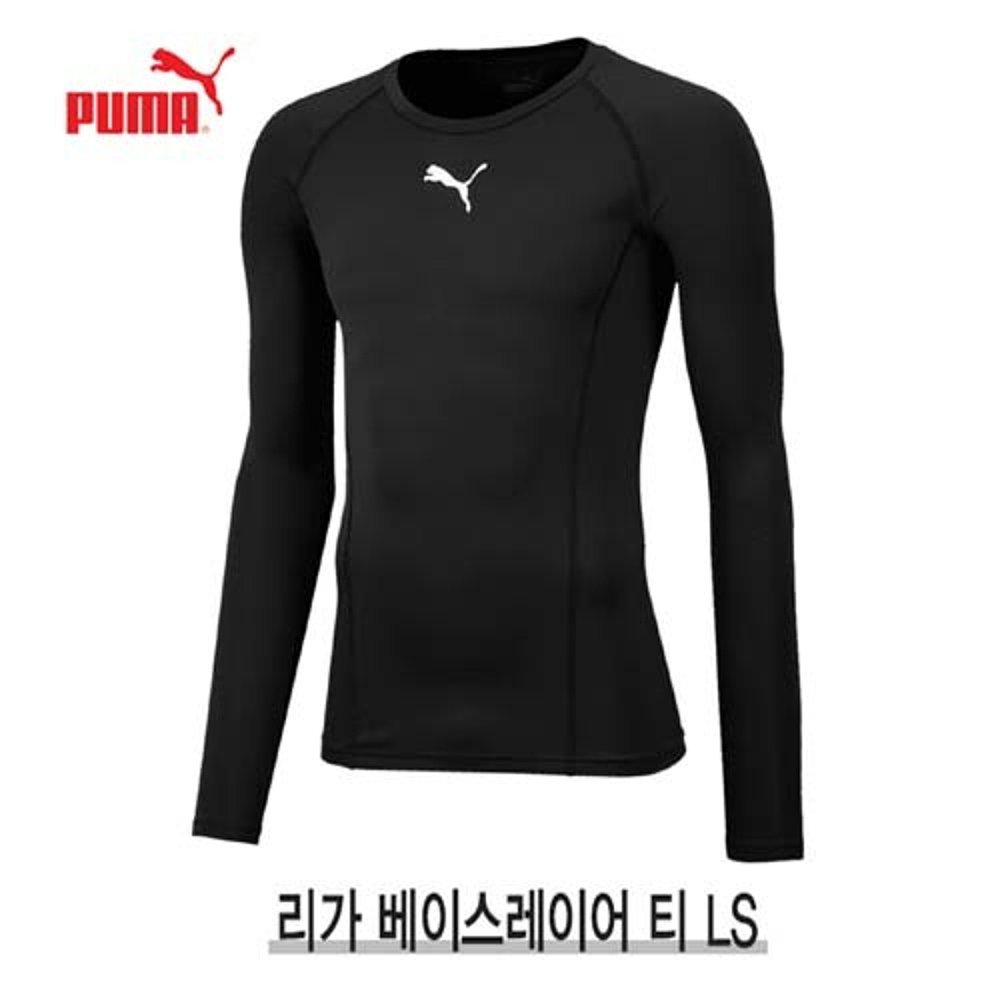 韩国直邮[PUMA] LIGA 基本款 T恤 LS 65592003 功能性/运动服饰/ - 图2