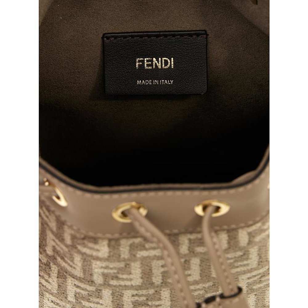 韩国直邮FENDI24SS托特包女8BS010AR1BF0E65Beige-图2