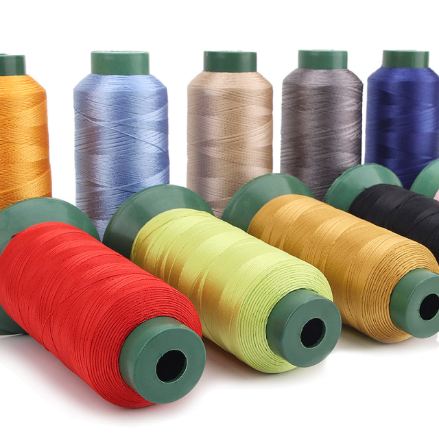 Nylon thread high-strength mercerized light leather silk thread jeans thick thread sewing machine thread household handmade large roll sofa thread