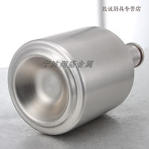 White Wine Jug 304 Stainless Steel Wine Bottle Fine Brewed White Steel Wine Barrel Outdoor portable 2L Boiling Wine Jug Beer Keg 2L