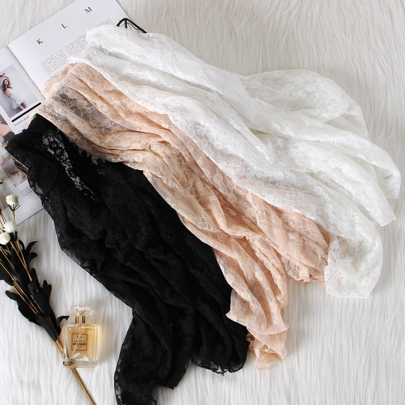 透明高领蕾丝打底衫仙气内搭毛衣 温娴蕾丝衫/雪纺衫