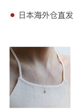 1h可退 日本直邮cui-cuiK10YG三月诞生石海蓝吊坠783283cuicui