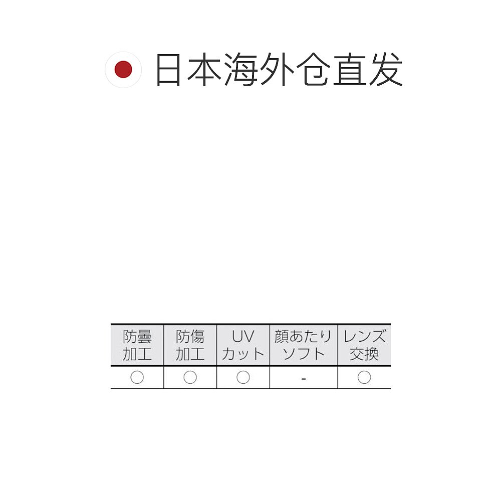 日本直邮日本直购TRUSCO安全护目镜（广角型）框架黑色型号TSG22B - 图1