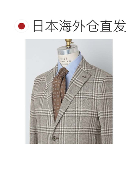 日本直邮SHIPS Errico Formicola 方形 普通 领带 藏青色