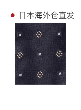 日本直邮SHIPS别注 THE SOLE 真丝普通领带 藏青色